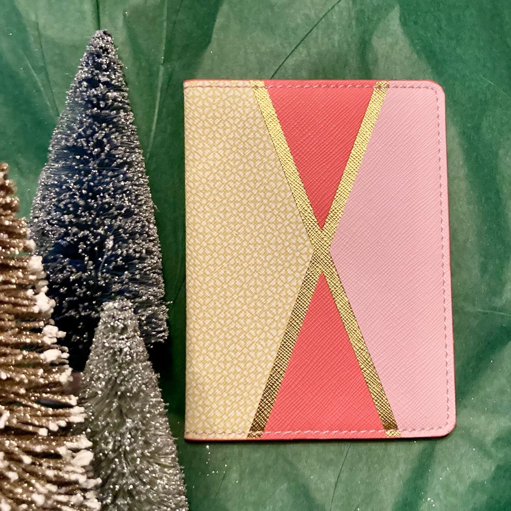 Anthropologie Mod Monogram Passport Holder - X